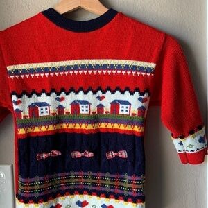 Kids 3/4 Sleeve Sweater